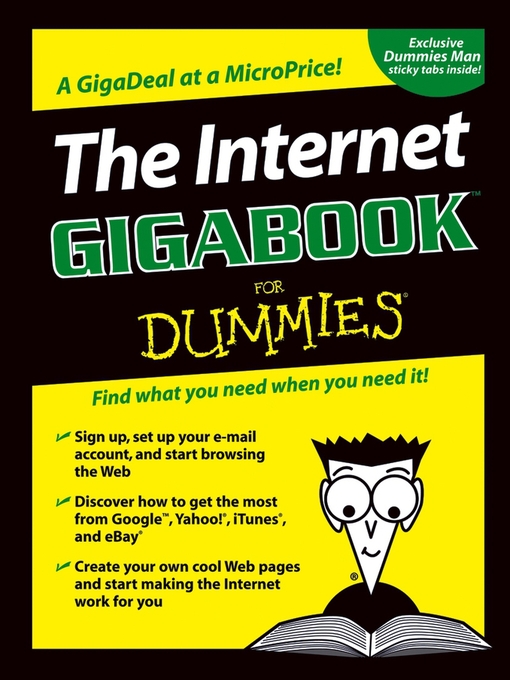 Title details for The Internet GigaBook For Dummies by Peter Weverka - Available